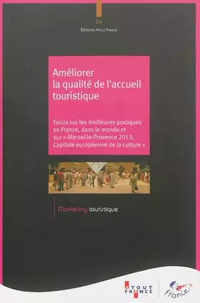 Couverture du produit · Améliorer la qualité d'accueil touristique
