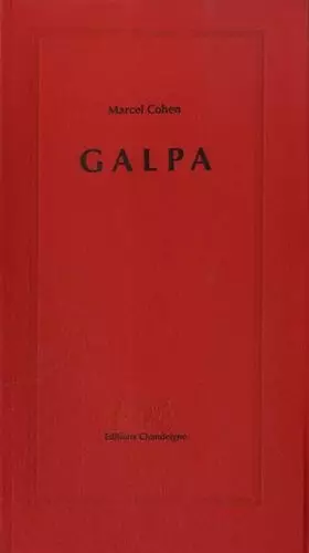 Couverture du produit · Galpa
