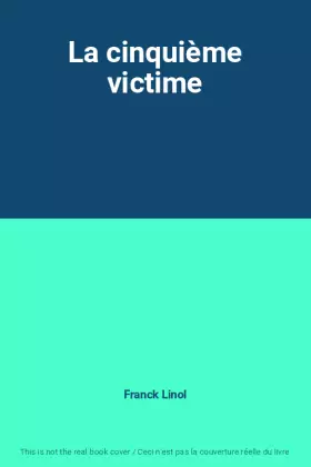 Couverture du produit · La cinquième victime