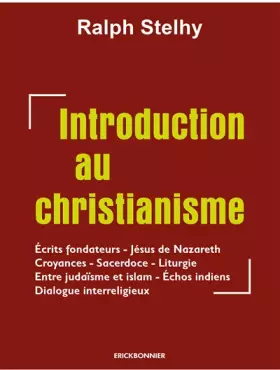Couverture du produit · introduction au christianisme