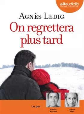 Couverture du produit · On regrettera plus tard: Livre audio 1 CD MP3