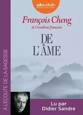 Couverture du produit · De l'âme: Livre audio 1 CD MP3