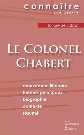 Couverture du produit · Fiche de lecture Le Colonel Chabert (Analyse littéraire de référence et résumé complet)