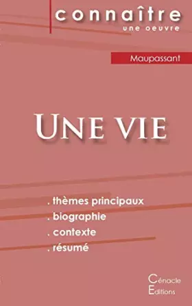 Couverture du produit · Fiche de lecture Une vie de Maupassant (Analyse littéraire de référence et résumé complet)