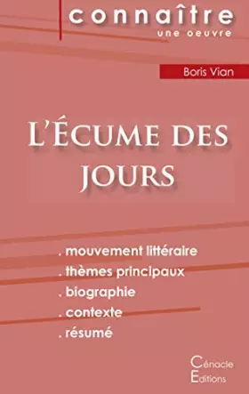 Couverture du produit · Fiche de lecture L'Ecume des jours (Analyse littéraire de référence et résumé complet)
