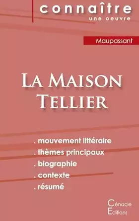 Couverture du produit · Fiche de lecture La Maison Tellier de Maupassant (Analyse littéraire de référence et résumé complet)