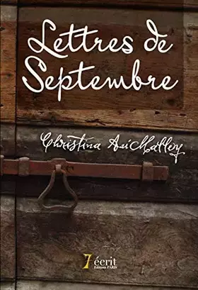 Couverture du produit · Lettres de septembre