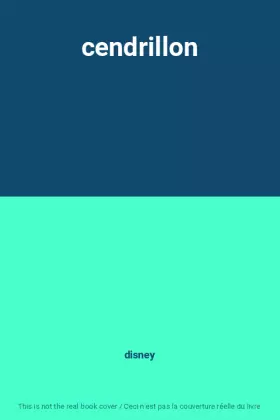 Couverture du produit · cendrillon