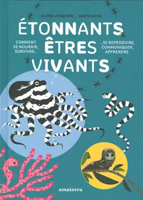 Couverture du produit · Étonnants êtres vivants