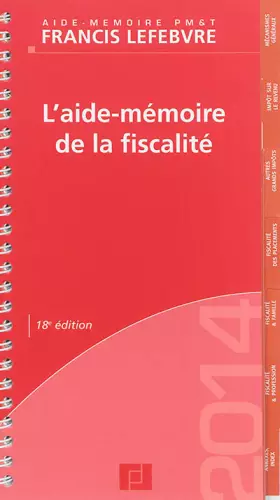Couverture du produit · L'aide-mémoire de la fiscalité