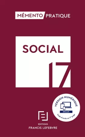Couverture du produit · MEMENTO SOCIAL 2017