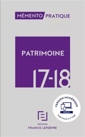 Couverture du produit · Patrimoine