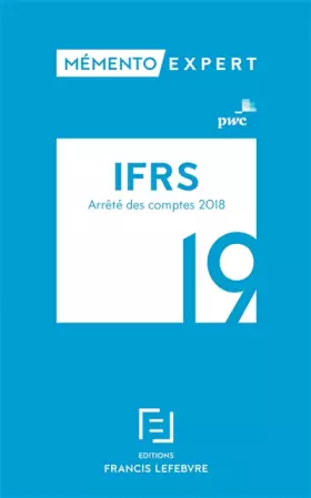Couverture du produit · IFRS: Arrêtés des comptes 2018