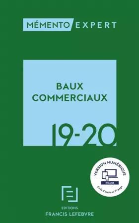 Couverture du produit · Mémento Baux commerciaux 2019-2020