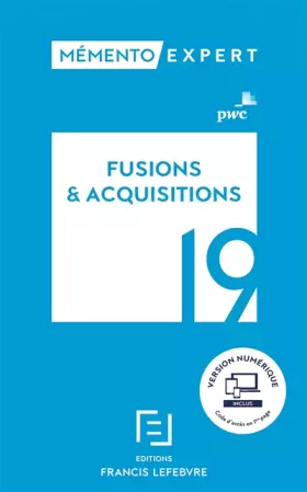 Couverture du produit · Fusions et acquisitions