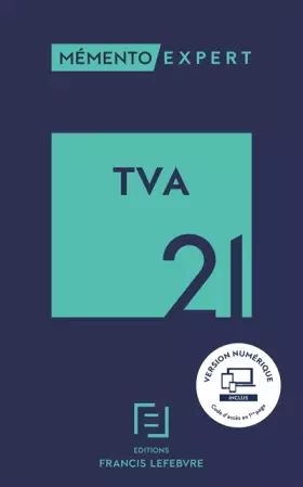 Couverture du produit · Mémento TVA 2021