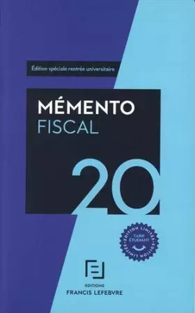 Couverture du produit · Mémento fiscal