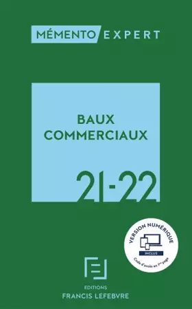 Couverture du produit · Mémento Baux commerciaux 2021 2022
