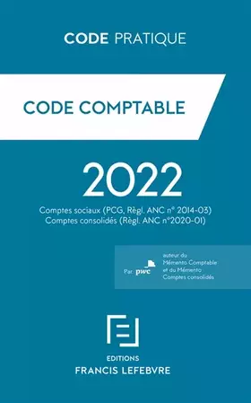 Couverture du produit · CODE COMPTABLE 2022