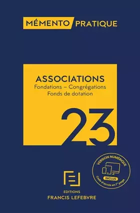 Couverture du produit · Associations 2023
