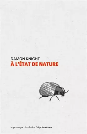 Couverture du produit · A l'Etat de Nature