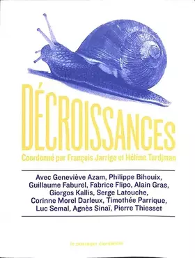 Couverture du produit · Décroissances: Regards croisés sur les urgences du temps