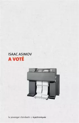 Couverture du produit · A Voté