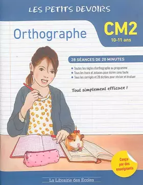 Couverture du produit · Les Petits Devoirs - Orthographe CM2