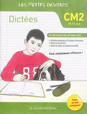 Couverture du produit · Les Petits Devoirs - Dictées CM2