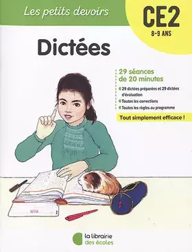Couverture du produit · Les Petits Devoirs - Dictées CE2