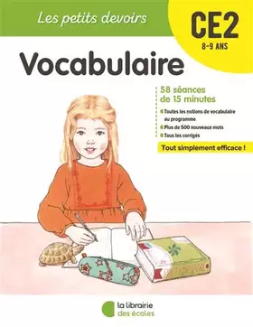 Couverture du produit · Les Petits Devoirs - Vocabulaire CE2