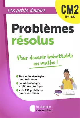 Couverture du produit · Les Petits Devoirs - Problèmes résolus CM2