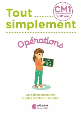 Couverture du produit · Tout Simplement - Opérations CM1