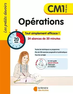 Couverture du produit · Les petits devoirs - Opérations CM1