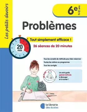 Couverture du produit · Les petits devoirs - Problèmes 6e