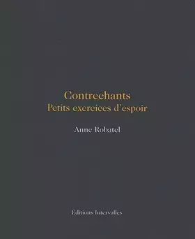 Couverture du produit · Contrechants: Petits exercices d'espoir