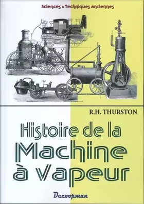 Couverture du produit · Histoire de la machine à vapeur