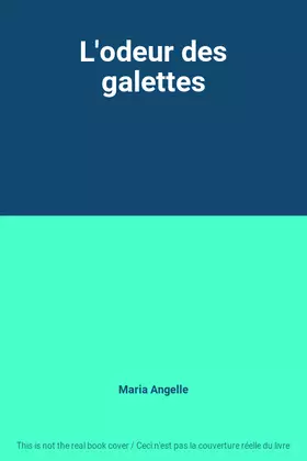 Couverture du produit · L'odeur des galettes