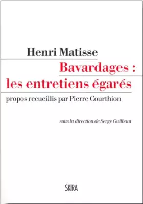 Couverture du produit · HENRI MATISSE - LES ENTRETIENS EGARES