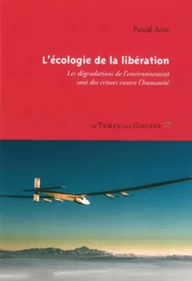 Couverture du produit · L'écologie de la libération