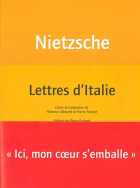Couverture du produit · Lettres d'Italie