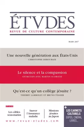 Couverture du produit · Etudes 4236 - Mars 2017