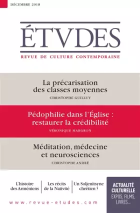 Couverture du produit · Etudes 4255 - décembre