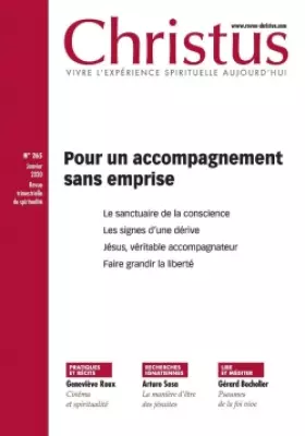 Couverture du produit · Christus 265 - Janvier: Pour un accompagnement sans emprise