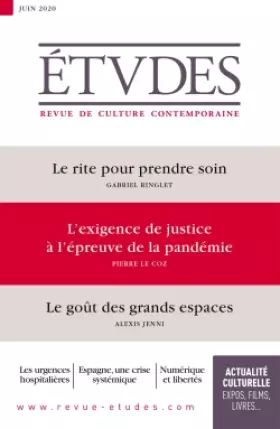 Couverture du produit · Etudes 4272 - Juin