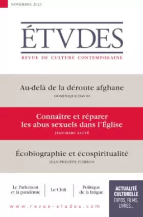 Couverture du produit · Etudes 4287 - 11-21