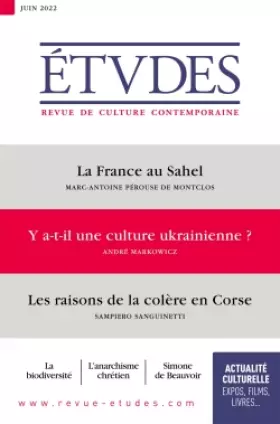 Couverture du produit · Etudes 4294 06-22
