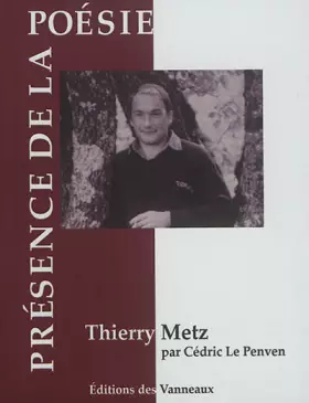 Couverture du produit · Thierry Metz