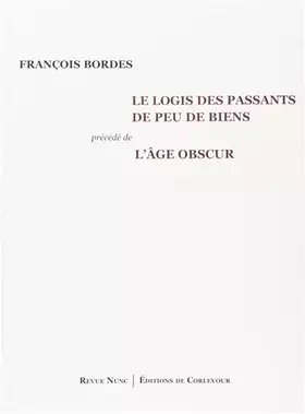 Couverture du produit · Le logis des passants de peu de biens