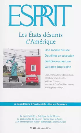 Couverture du produit · Revue esprit